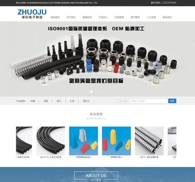 上海卓巨电子科技案例展示-上海网站建设|松江网站建设|松江手机网站建设|松江做网站公司|松江网络公司|松江画册设计